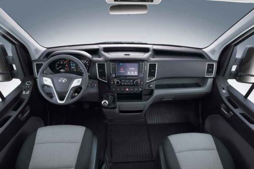 Interior da Van Hyundai H350